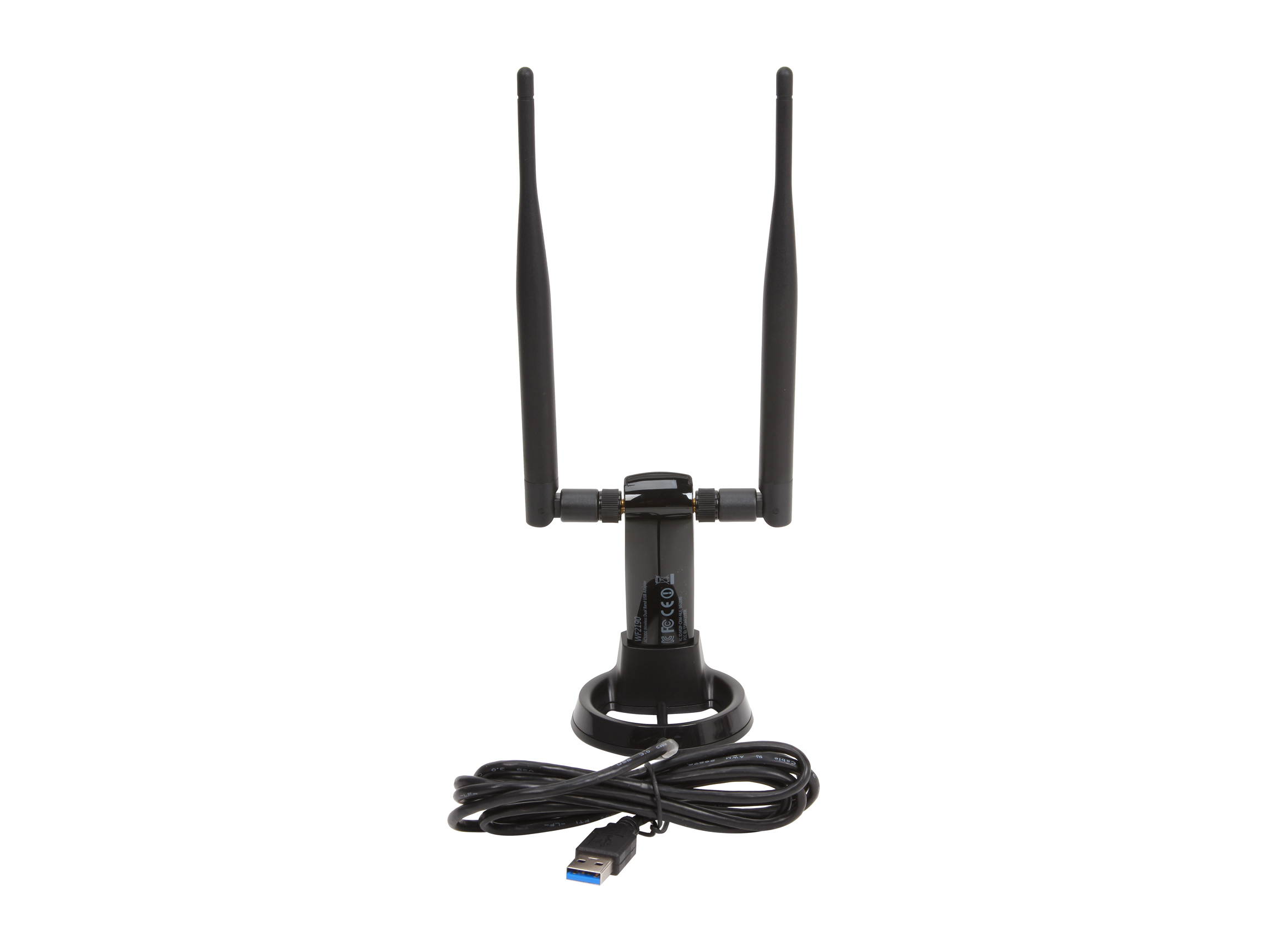 NETIS WF2151 USB 2.0 N600 Wireless Dual Band USB Adapter, Detachable Antennas