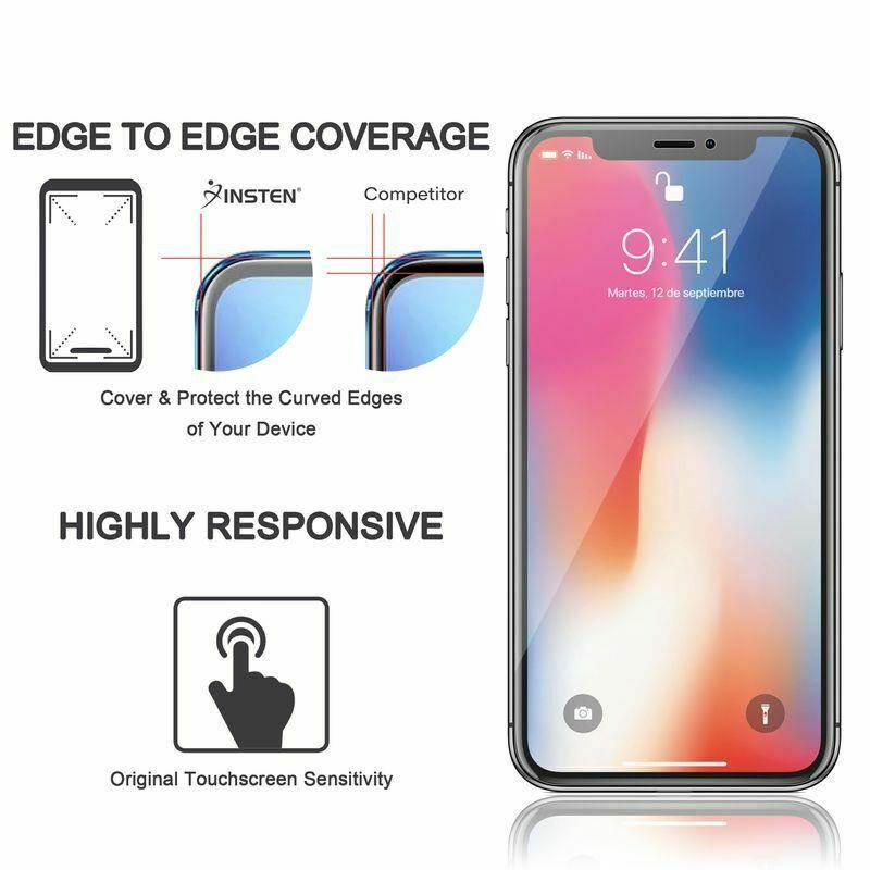 3-Pack Clear TPU Screen Protector For iPhone 11 Pro 5.8" Full Edge Coverage