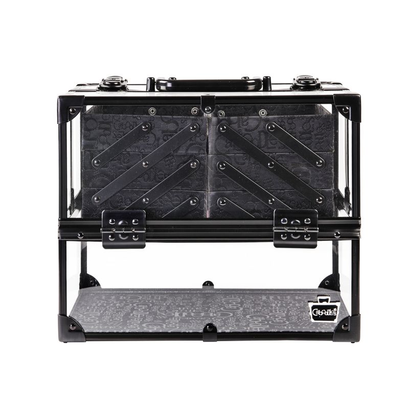 Caboodles Neat Freak Train Case Acrylic Clear