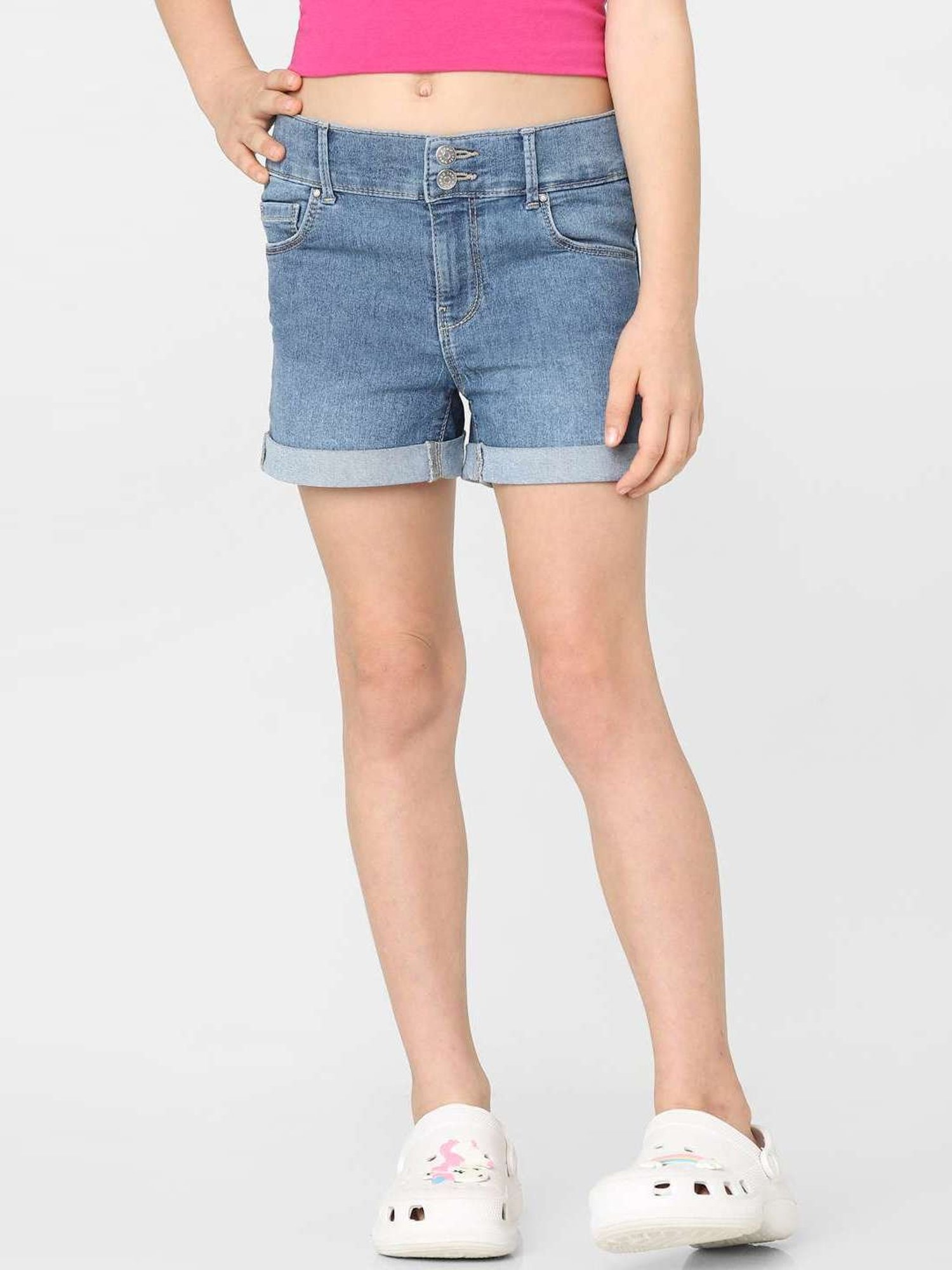 KIDS ONLY Blue Regular Fit Shorts