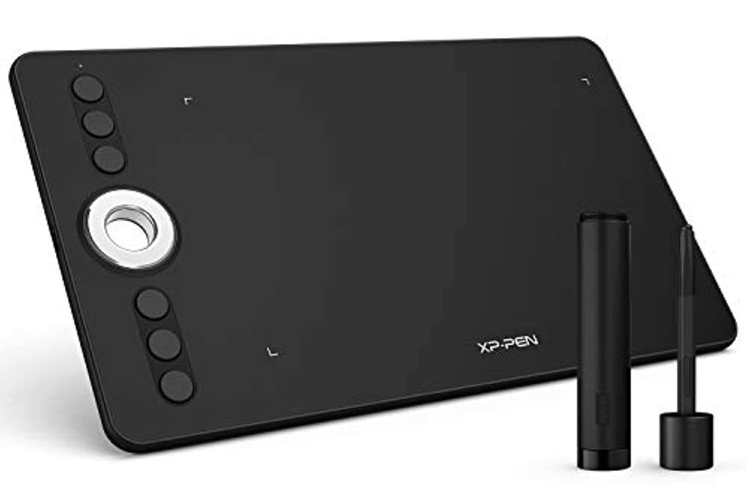 XP-PEN Deco 02 Digital Graphics Drawing Tablet Drawing Pen Tablet with Battery-Free Passive Stylus and 6 Shortcut Keys (8192 Levels Pressure) (Deco02)