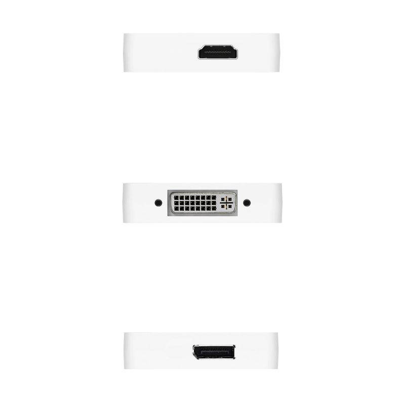 j5create mini DisplayPort to 4K DisplayPort/4K HDMI/DVI Adapter