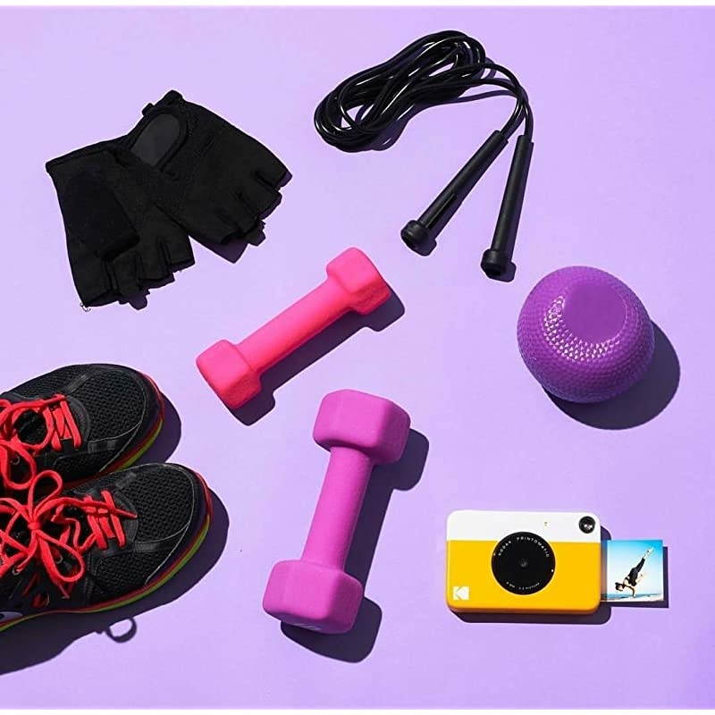 KODAK Printomatic Digital Instant Print Camera Full Color Prints On  2x3 StickyBacked Photo Paper Yellow Print Memories Instantly