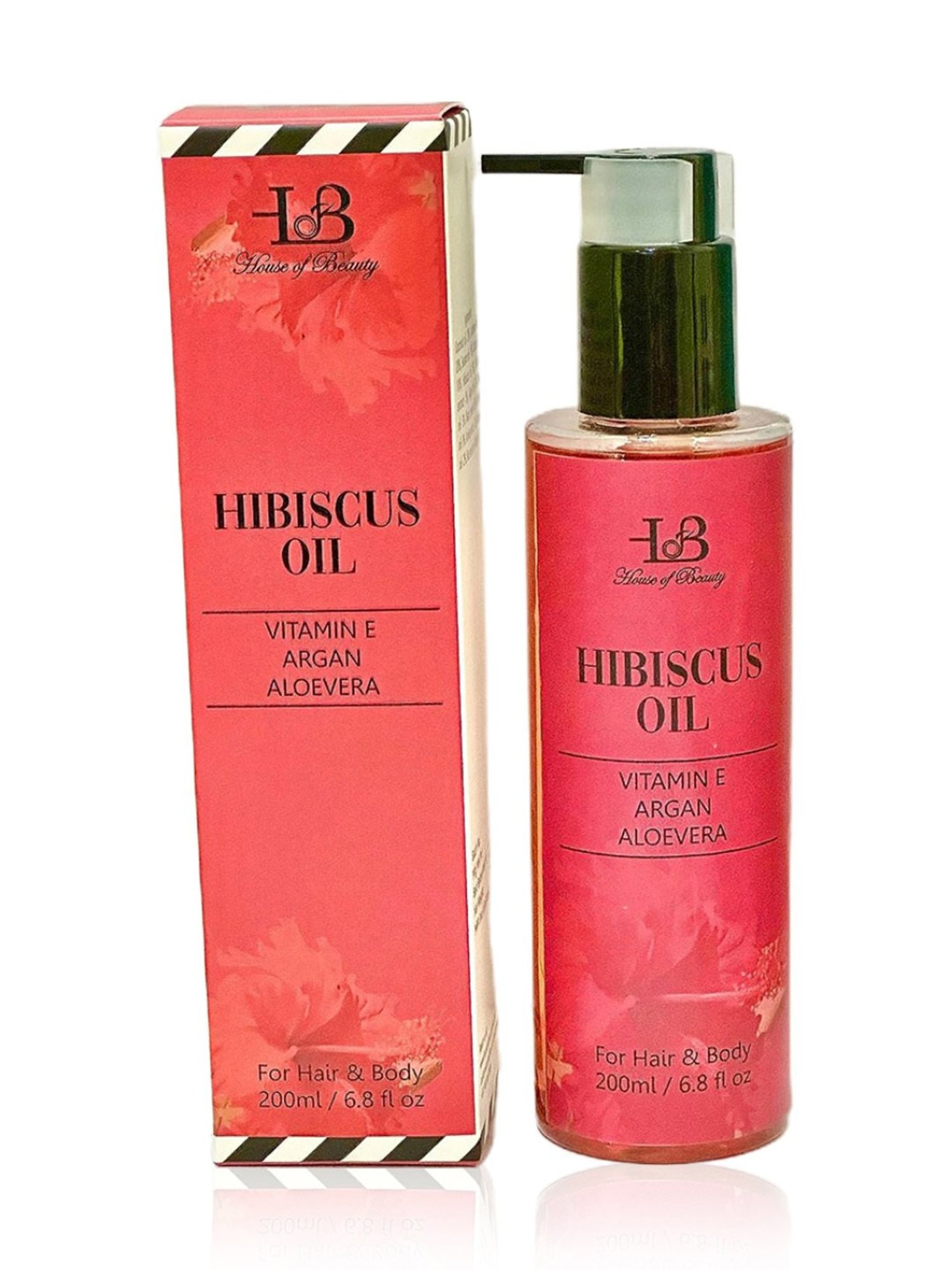 House of Beauty Hibiscus Oil for Hair & Body - 200 ml