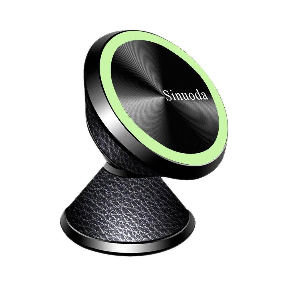 Magnetic Phone Holder for Car Dashboard, Car Phone Mount Luminous Magnetic Car Phone Holder, Universal Metal Magnetic Phone Car Mount 360 Rotation for iPhone,Samsung,Smartphones,GPS