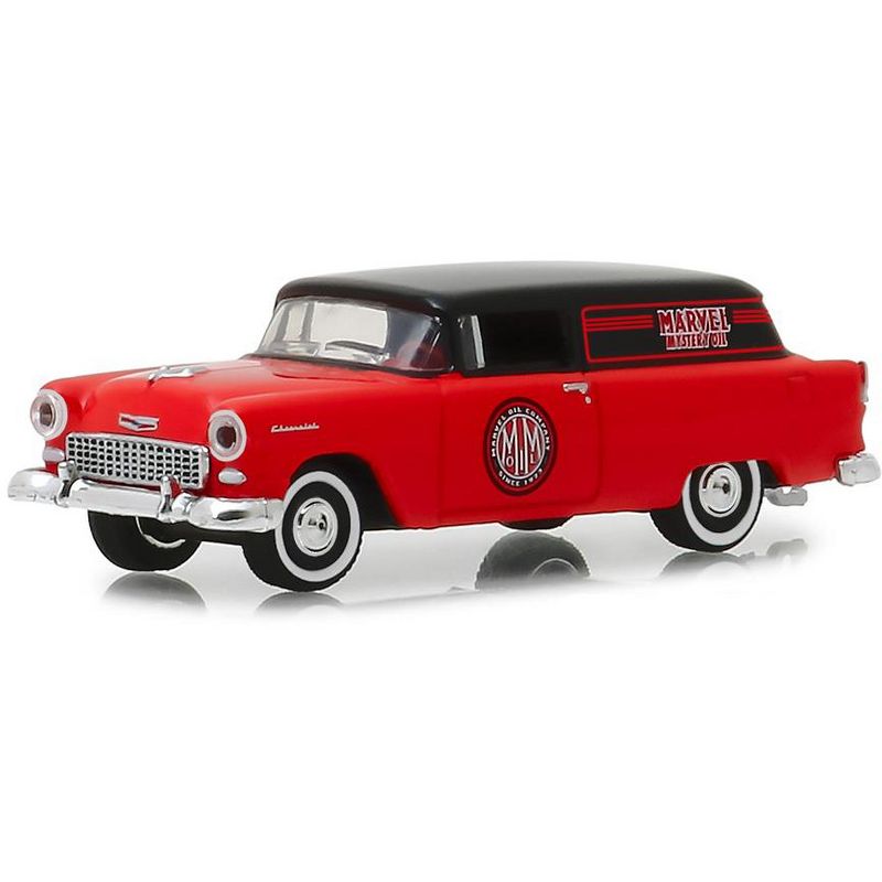 1955 Chevrolet Sedan Delivery "Marvel Mystery Oil" "Blue Collar Collection" Series 5 1/64 Diecast Model by Greenlight