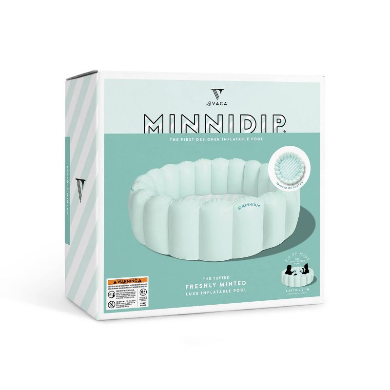 Minnidip Tufted Kiddie Pool - Mint