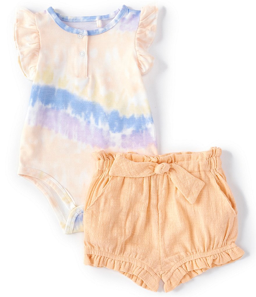 Champion Baby Girls 12-24 Months Short-Sleeve Classic Script Tee & Leggings Set