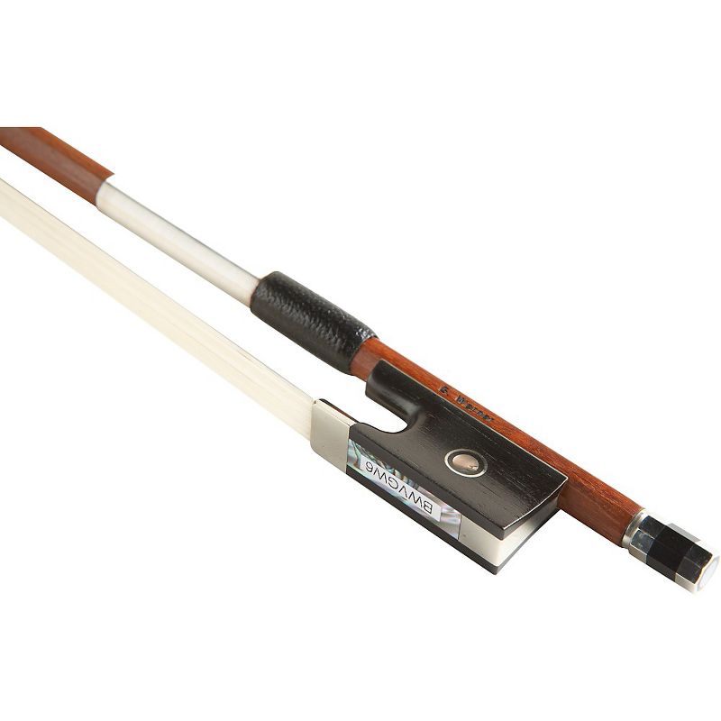 Georg Werner Pernambuco Octagonal Violin Bow - 4/4 Parisian Eye