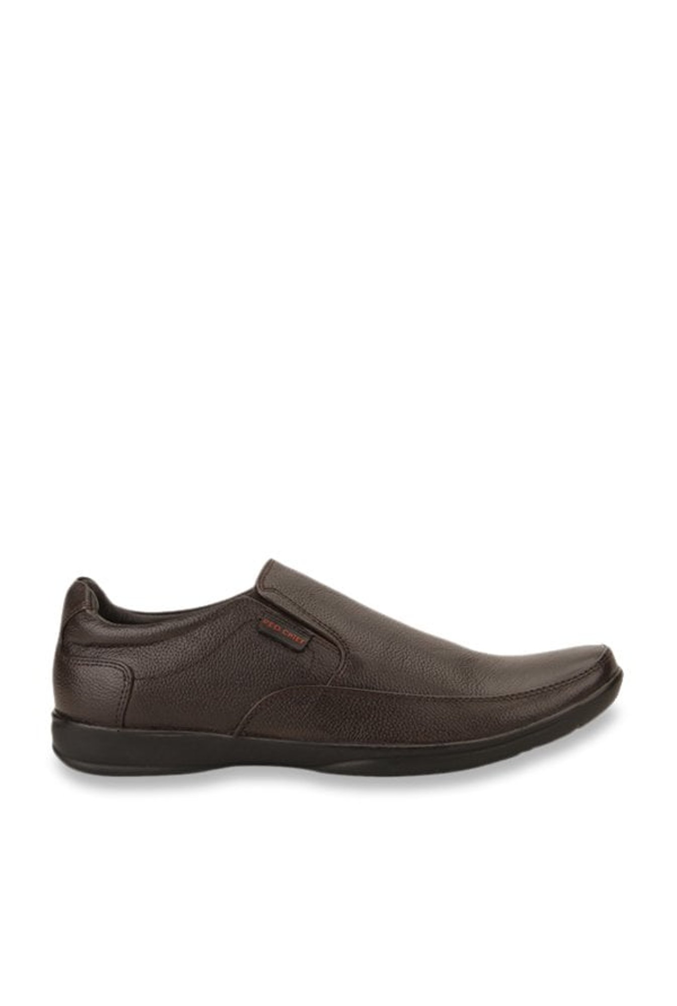 Red Chief Men's Brown Formal Slip-Ons