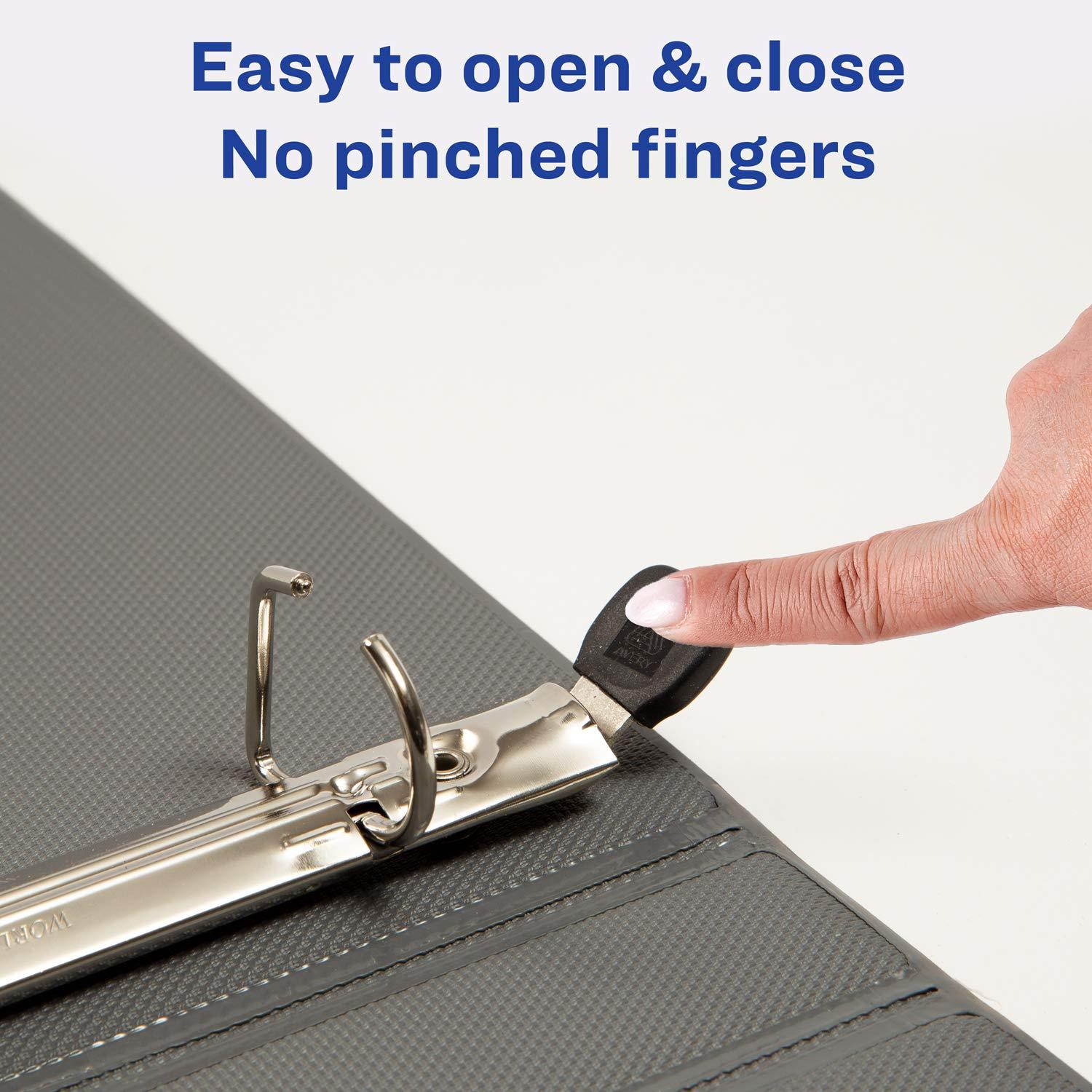 Avery Ultralast Binder with 1-Inch One Touch Slant Rings, Blue (79740)