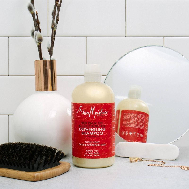 SheaMoisture Red Palm Oil & Cocoa Butter Detangling Shampoo - 13.5 fl oz