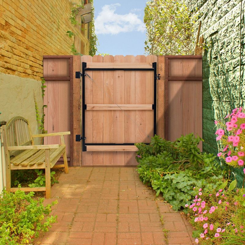 Adjust-A-Gate Steel Frame Gate Building Kit, 36"-60" Wide Opening Up To 7' High