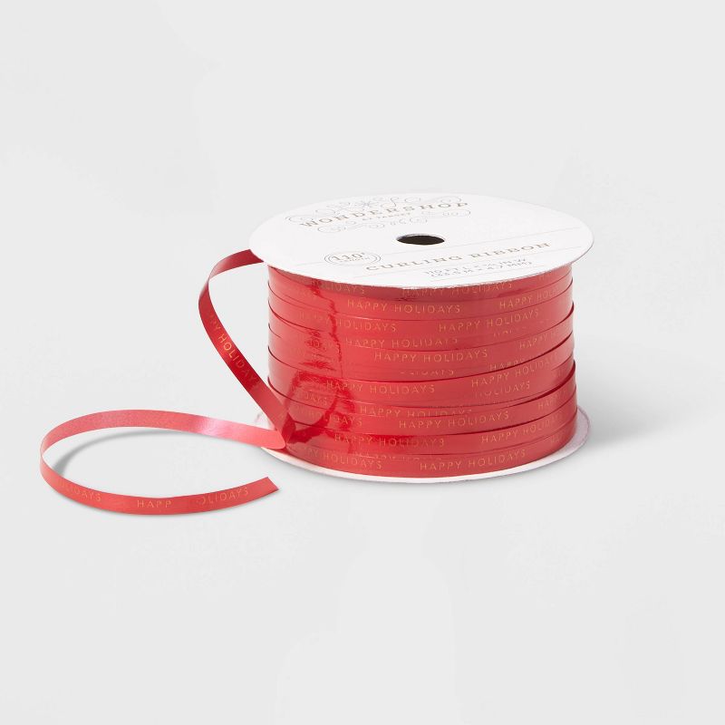 Ribbon 3 End Red/Black Baker's Twine - Wondershop™