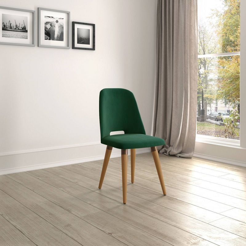 Selina Accent Chair Green - Manhattan Comfort