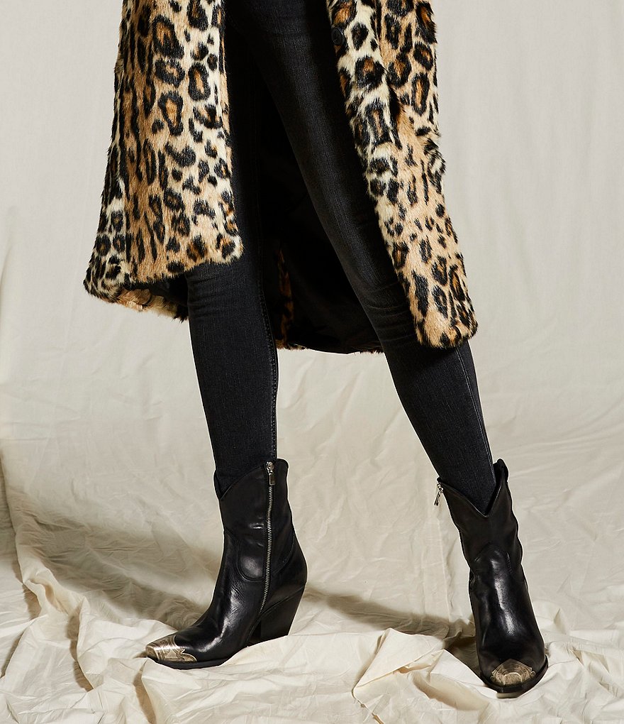 bionica Denali 2 Collection Derinda Waterproof Leather Block Heel Lug Sole Combat Booties