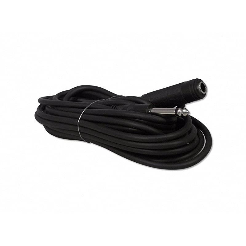 Store 25 Foot 1/4" (6.3mm) Mono Microphone Extension Cable