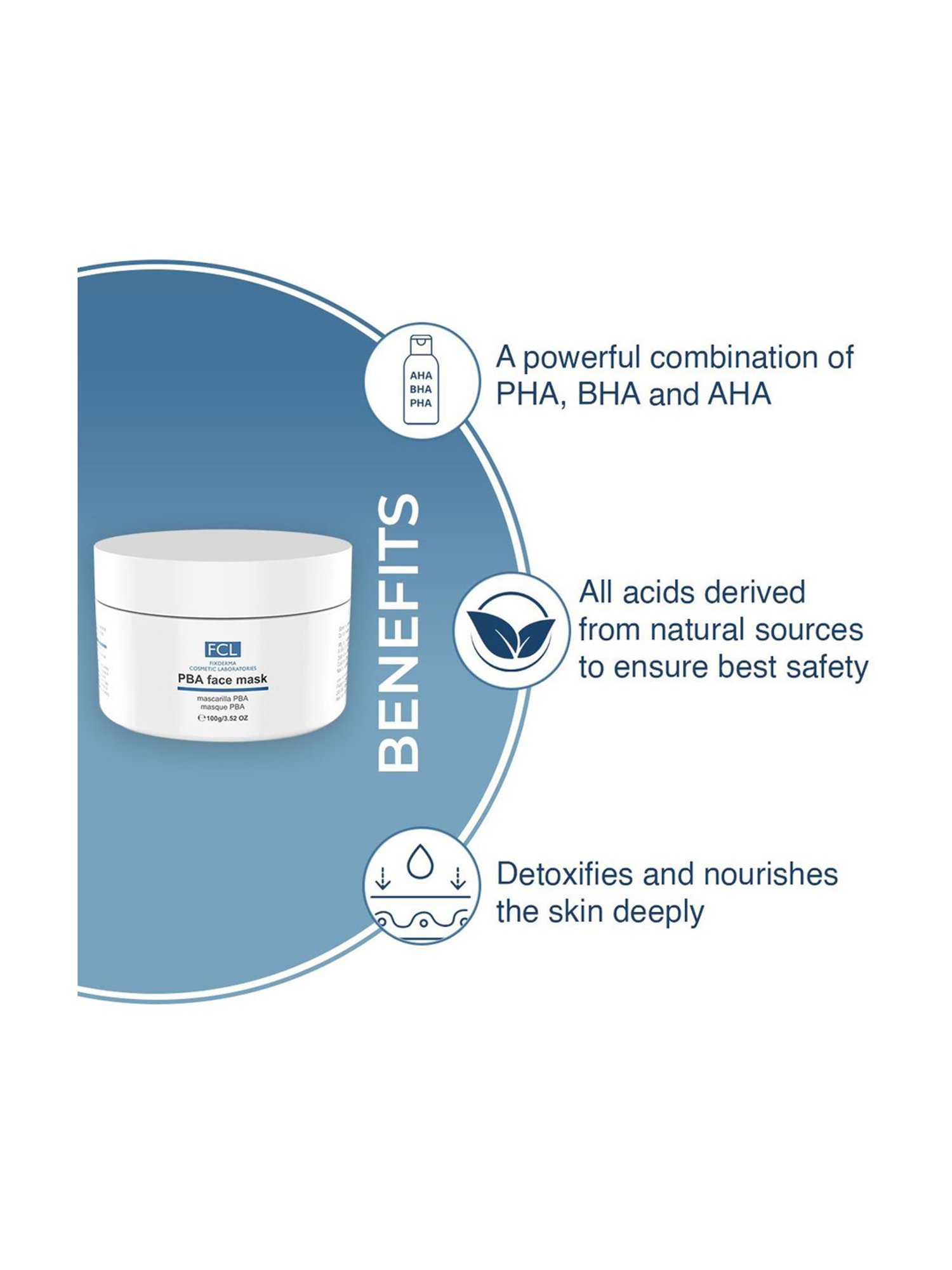 FCL PBA Face Mask - 100 gm