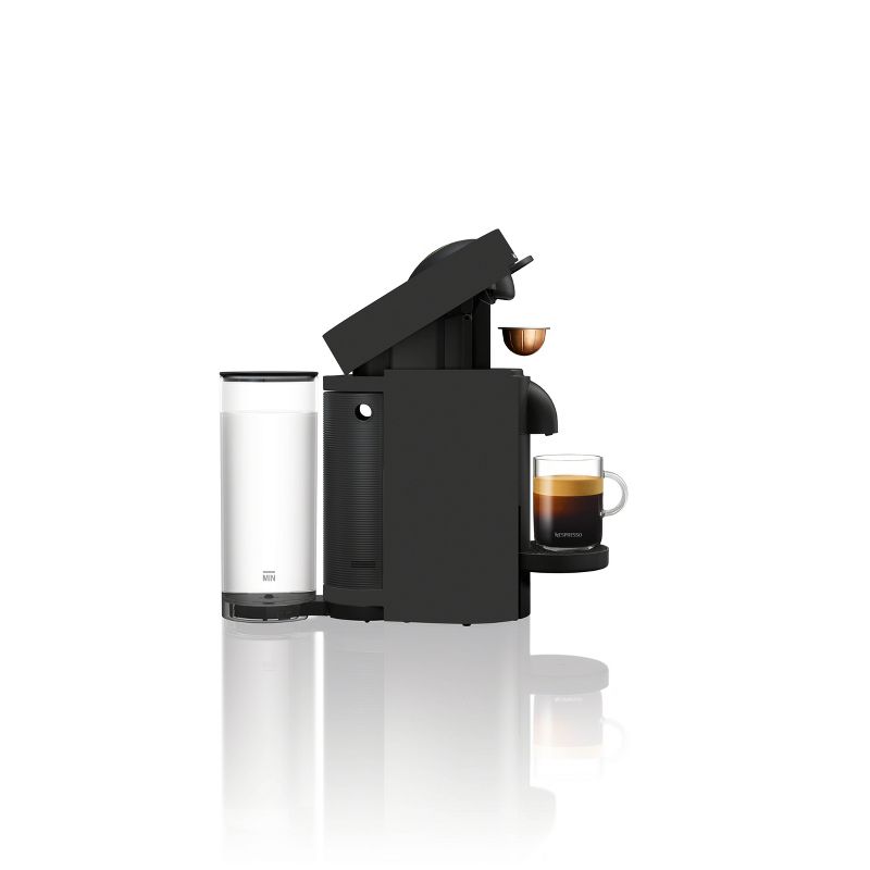 Nespresso VertuoPlus Coffee and Espresso Machine by De'Longhi – Black Matte