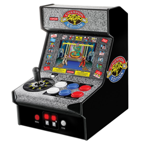 Micro Player Retro Mini Arcade Machine (Street Fighter(R) II)