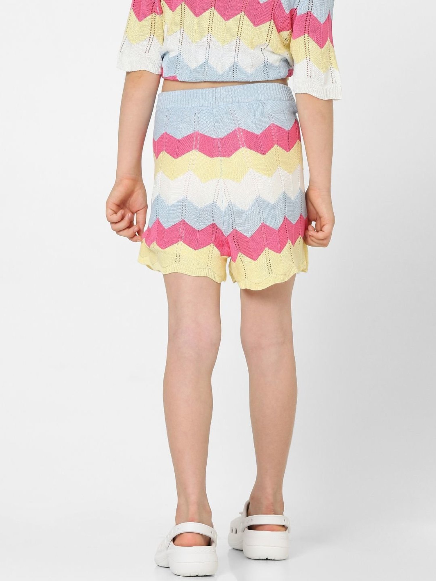 KIDS ONLY Multicolor Color Block Shorts