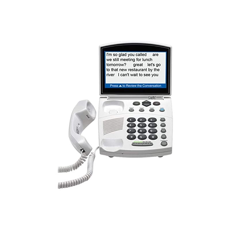 840i - Captioning Corded Telephone for People with Hearing Loss (Requires Telephone and Internet Service)