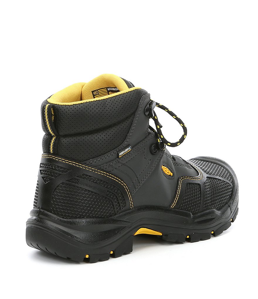 KEEN Men's Utility Logandale Waterproof Steel Toe Work Boots