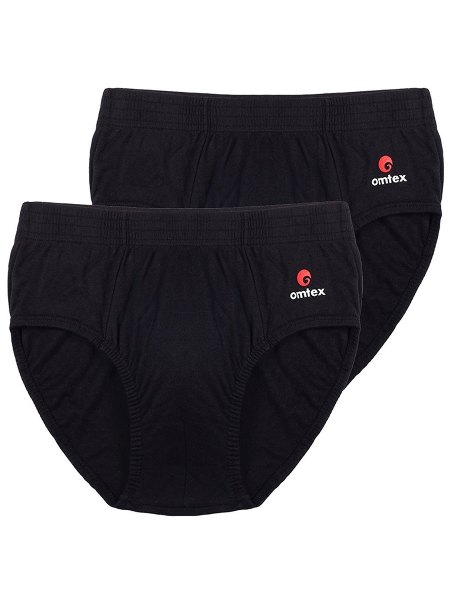 Omtex Men's Sports Cricket Special Brief (Black) Size - 2XL