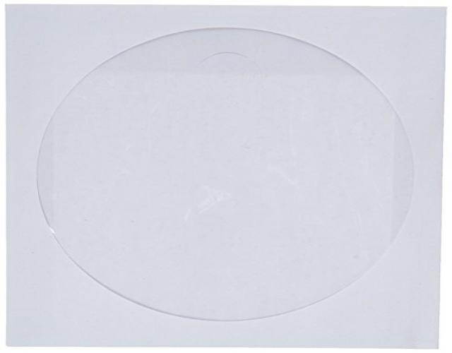 CD/DVD Window Envelopes 5"x5" 250/BX White