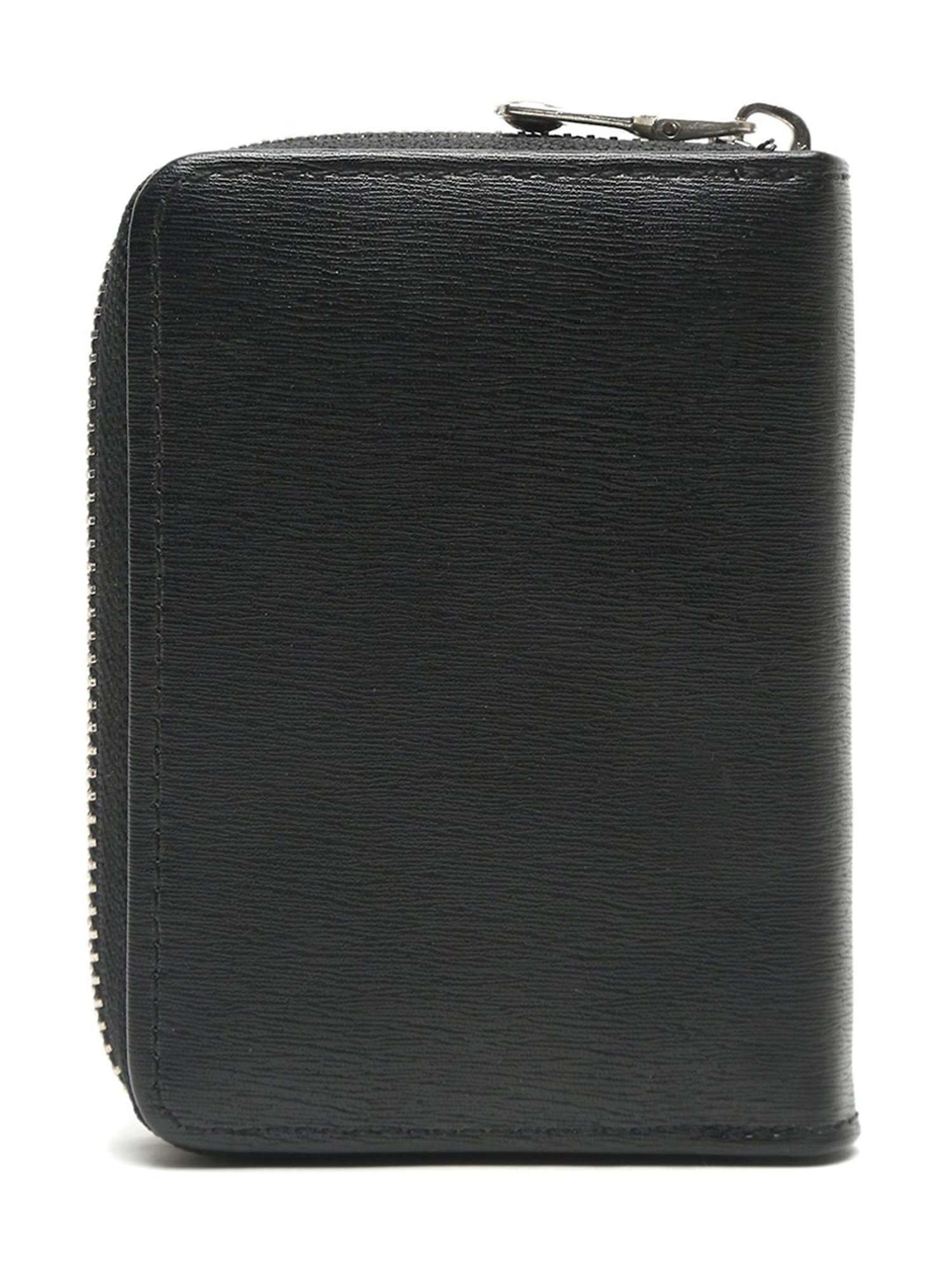 Apsis Black Zip Around Wallet for Women
