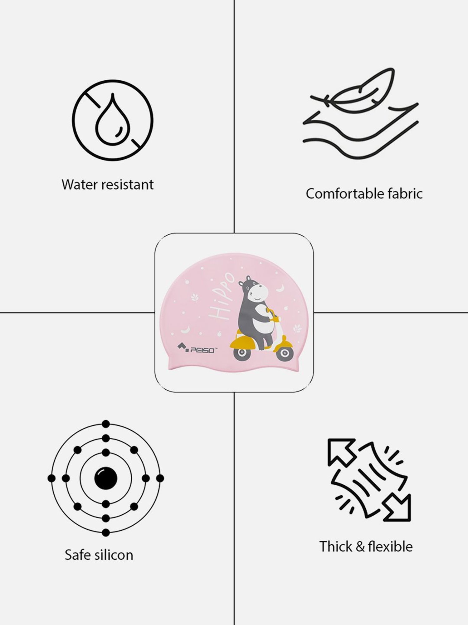 Columbia Blue Striped Beanie