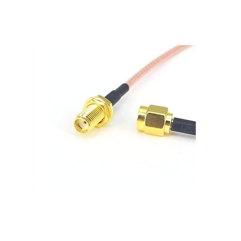 Antenna Extension Cable SMA Male to SMA Female RF Connector Adapter RG316 2M