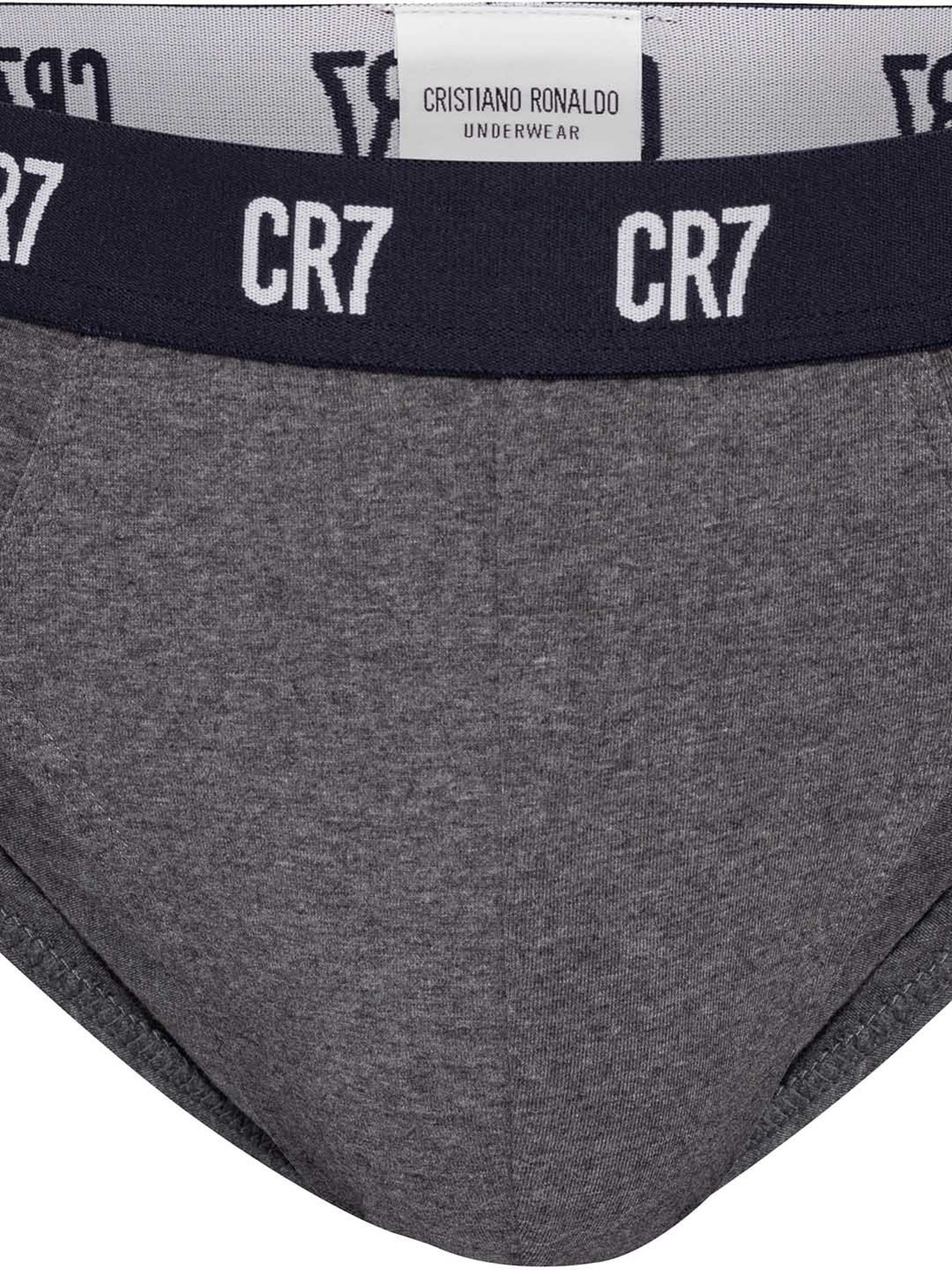 CR7 Multicolor Comfort Fit Basic Briefs - Pack of 3