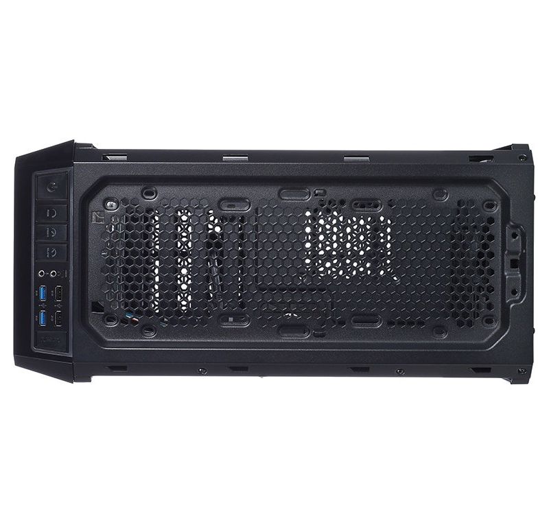 RIOTORO CR1280 PRISM RGB Full Tower Case - Full-tower - Black - Aluminum, Steel, Plastic - 8 x Bay - 3 x 4.72" x Fan(s) Installed - 0