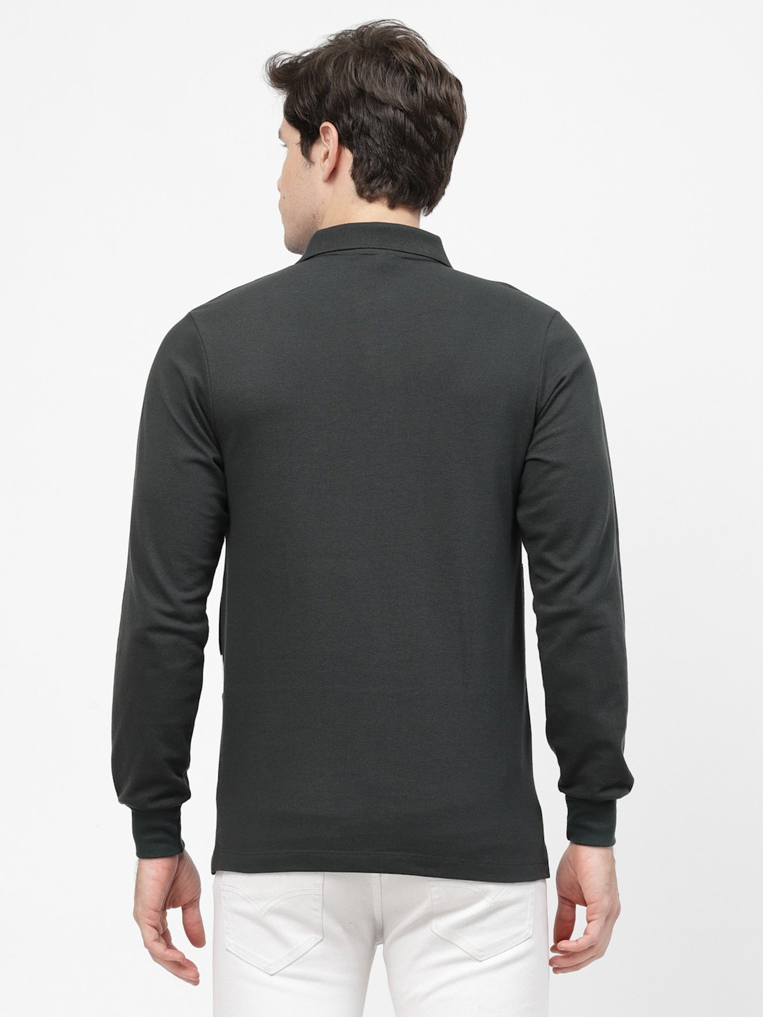 Kalt Dark Green Regular Fit Polo T-Shirt