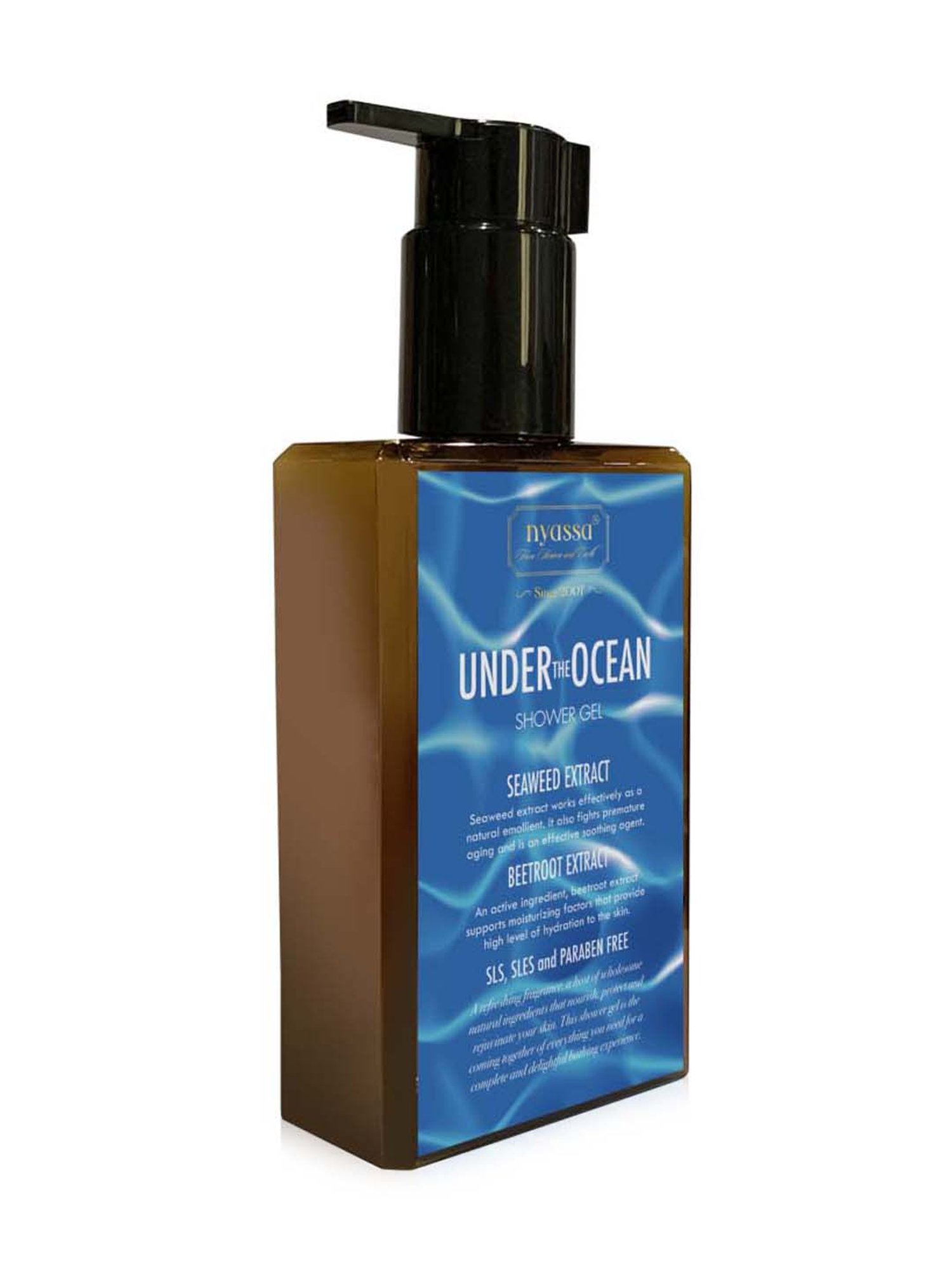 Nyassa Refreshing Under The Ocean Shower Gel - 215 ml