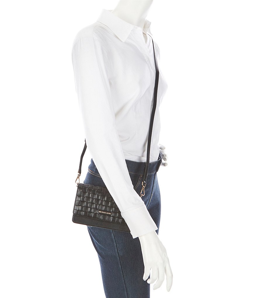 ZAC Zac Posen Belay Iridescent Saddle Crossbody Bag