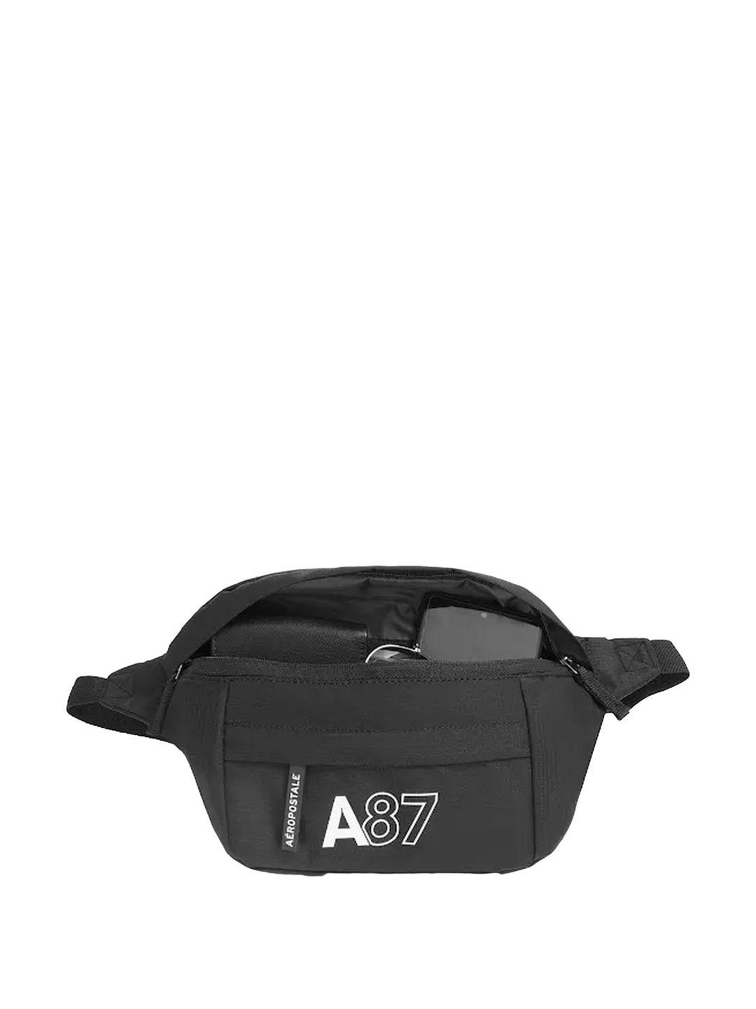 Aeropostale Oliver Black Solid Pouch