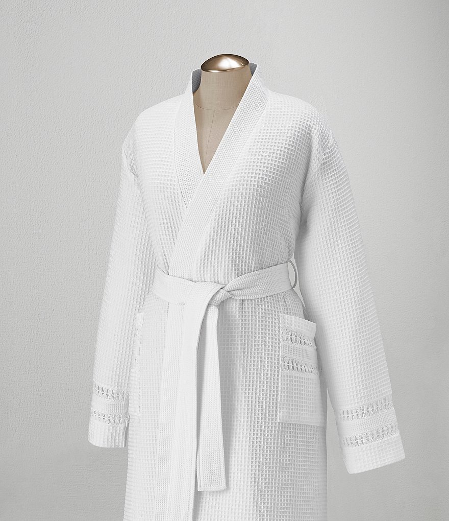 Little Giraffe Luxe Satin Snow Leopard Wrap Robe