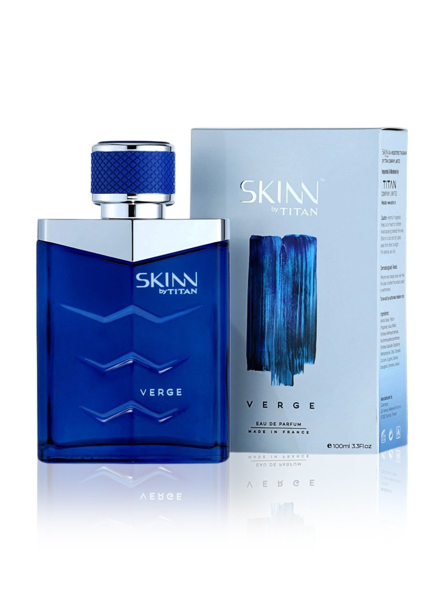 Skinn by Titan Verge Eau de Parfum for Men - 100 ml