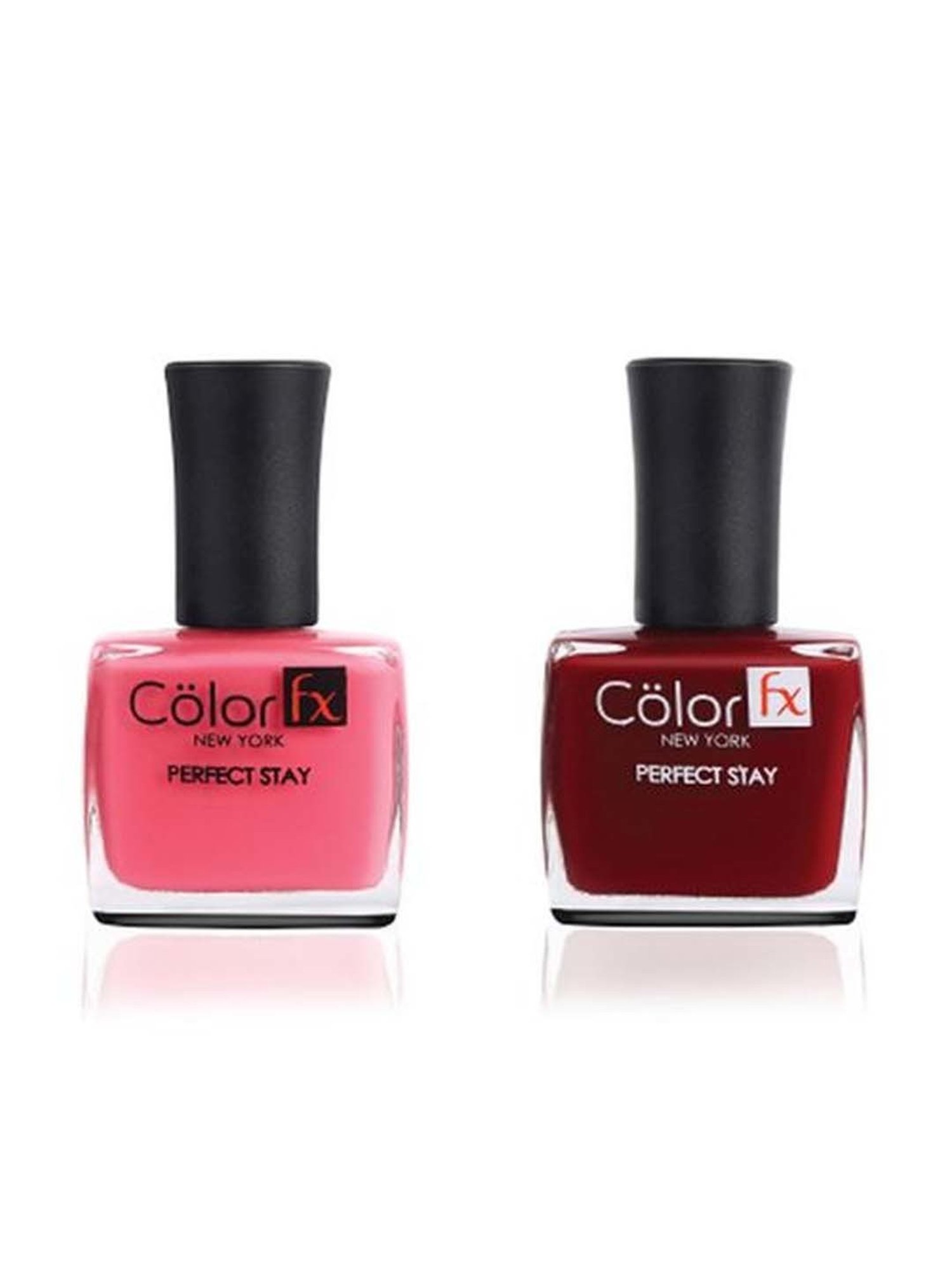 Color Fx Nail Enamel Basic Collection Perfect Stay 121 & Perfect Stay 122