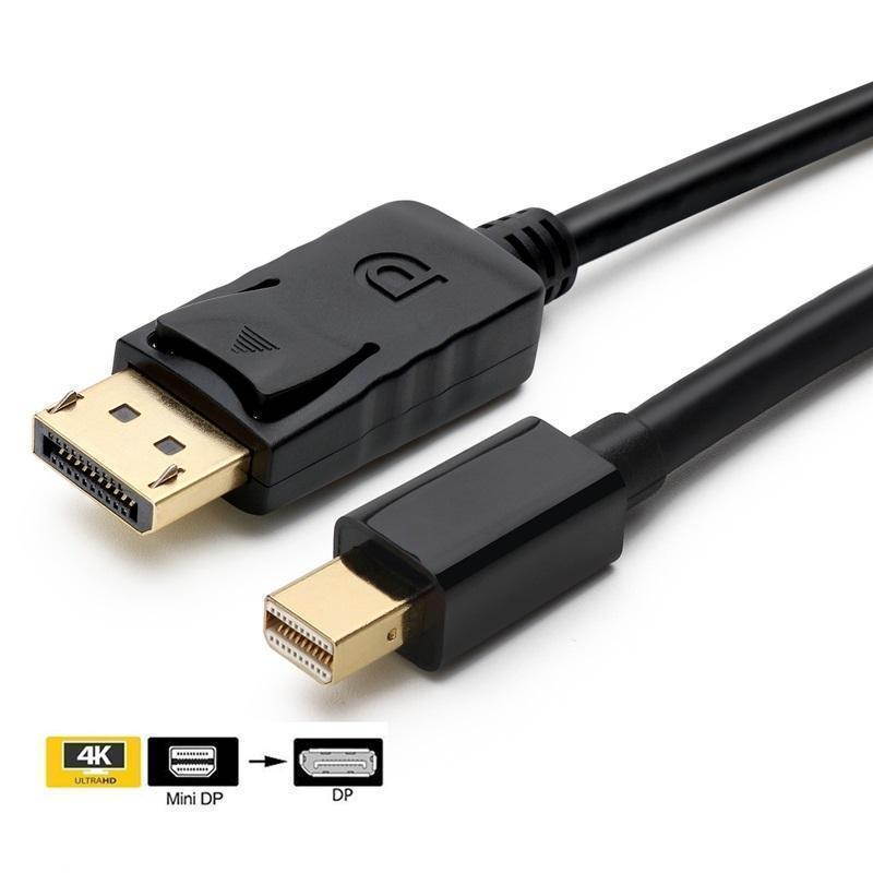 CableDeconn Mini DP to DP Cable,Gold Plated Thunderbolt Port to DisplayPort 6f