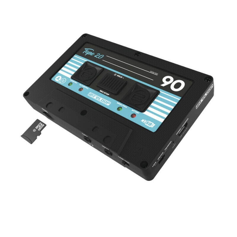 Reloop Tape 2 Stereo-Input microSD Card Portable Mixtape Recorder