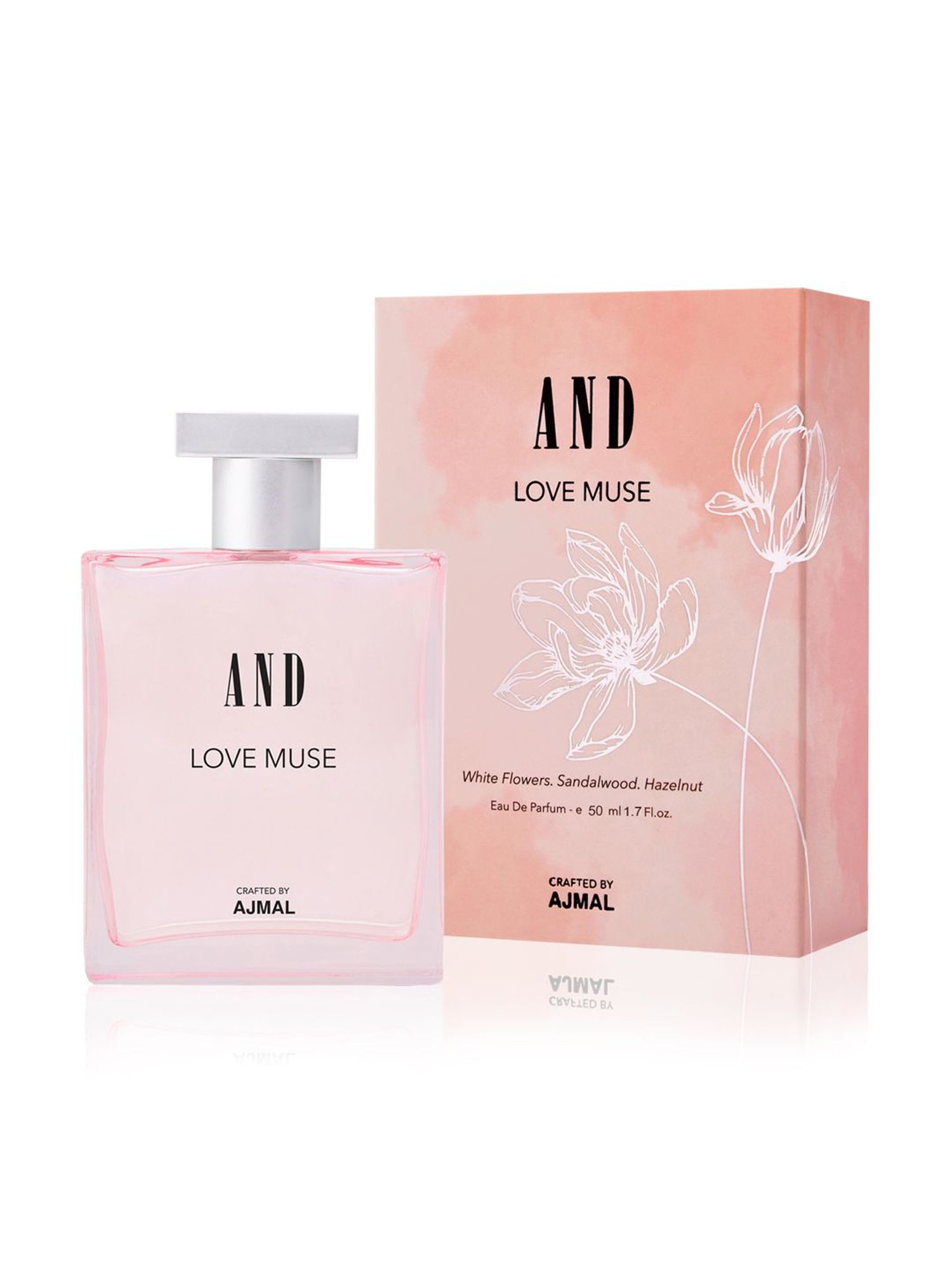 AND by Ajmal Love Muse Eau de Parfum & Dainty Glam Fragrance Mist Combo for Women