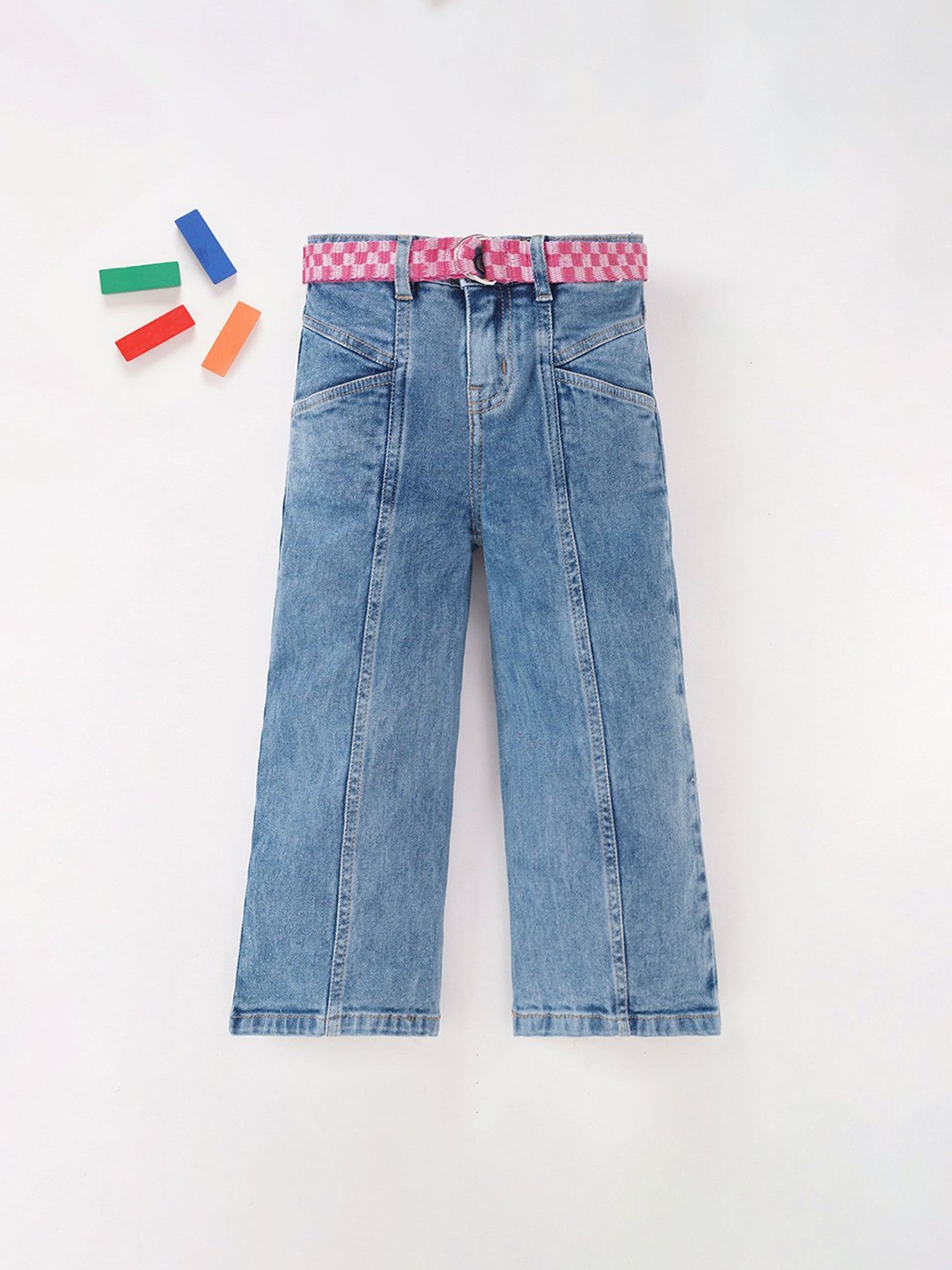 Girls ONLY Girls Black Flared Fit Jeans