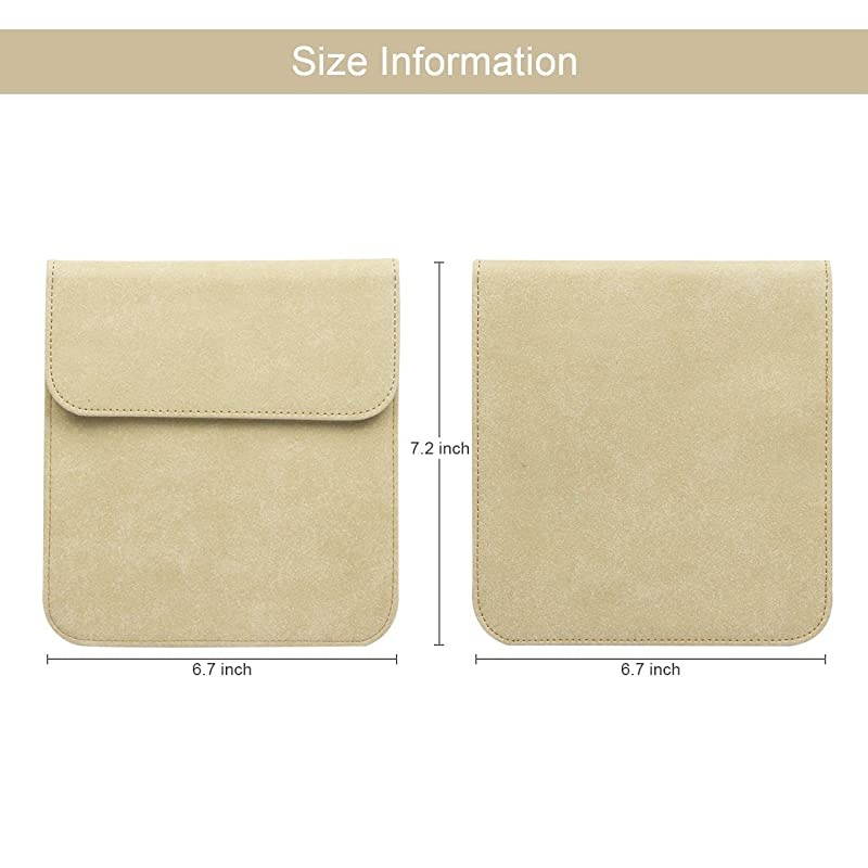 7 Kindle Sleeve for Kindle Oasis Protective Insert Sleeve Case Cover Bag Fits Kindle Oasis 10th Generation 2019 9th Generation 2017 Khaki
