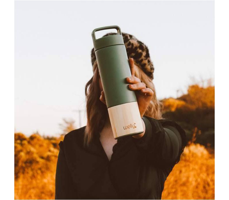 20oz Stainless Steel Vacuum Water Bottle Love is Love - Pride