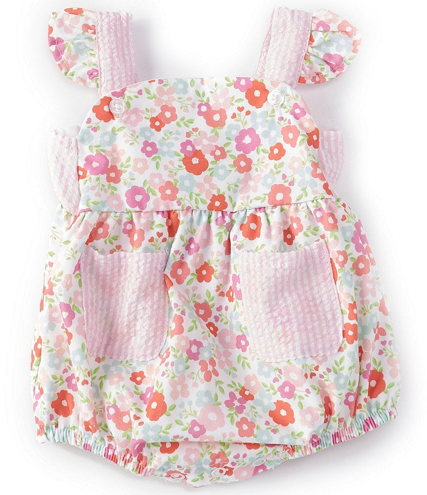 Baby Starters Baby Girls Newborn-9 Months Ditsy-Floral Poplin Bodysuit