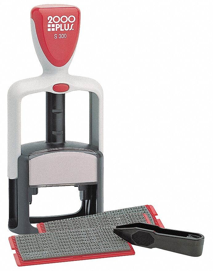 2000PLUS 038860 Stamp,Custom Kit,Black Ink