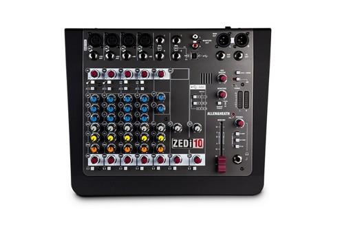 Allen & Heath ZEDi-10 10 Input Hybrid Compact Mixer / 4x4 USB Interface